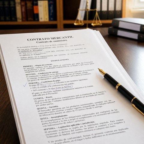 Redacción y revisión de contratos mercantiles en Fene para garantizar su seguridad jurídica - Imagen 1